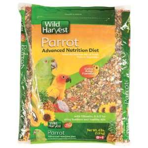 Wild Harvest Bird Food Parrot 4 lbs 