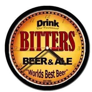  BITTERS beer and ale cerveza wall clock 