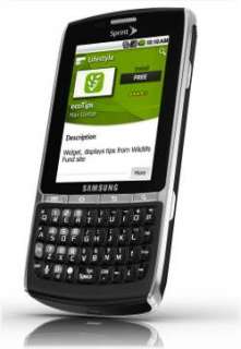 Wireless Samsung Replenish Android Phone, Black (Sprint)