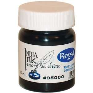  Royal India Ink 1 Ounce Black