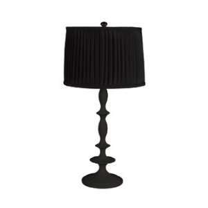  Bel Air 1 Light Black Table Lamp