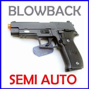  Airsoft Gun Sig Sauer P226 Gas Pistol Metal Blowback 