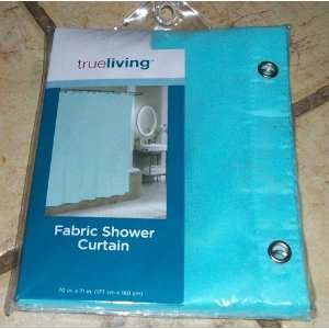  Blue Green Fabric Shower Curtain