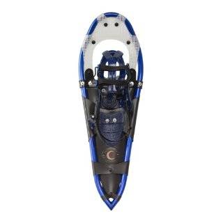Crescent Moon Gold 9 Mountain Hiking Snowshoes   Royal Blue