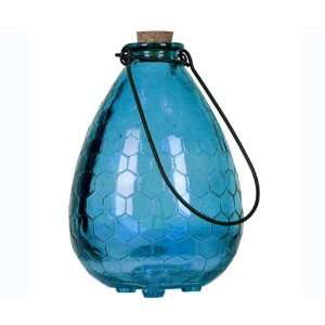  Blue Honeycomb Glass Wasp Trap   Insect Control, Sugar Water 