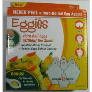  Eggies  Hard Boiled Eggs Without the Shell Plus Free Egg 