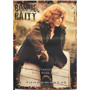 Bonnie Raitt Fundamental Poster