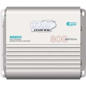  Boss 2Ch 800W Amp W/Remote Sub Control