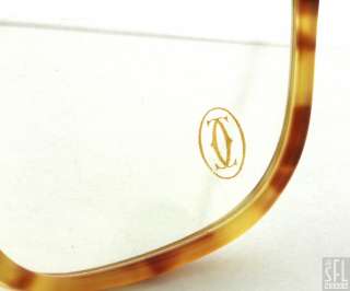 CARTIER PARIS NEW OLD STOCK NEW IN BOX VINTAGE TORTOISE SHELL FRAME 