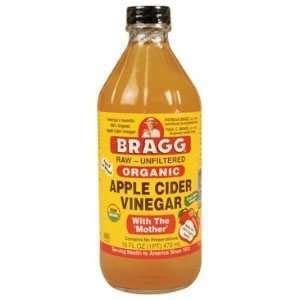 Bragg Organic Apple Cider Vinegar, Raw & Unfiltered 16 oz. (Pack of 12 