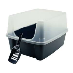 Iris Open Top Litter Box CLH 12 with Shield & Scoop  
