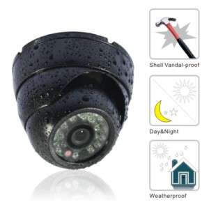 420TVL Color Outdoor Weatherproof Dome CCTV CMOS Camera  