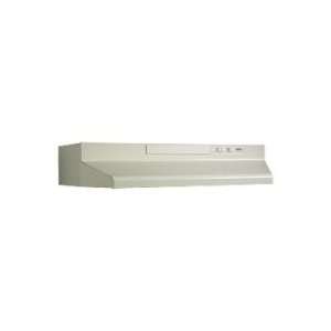 Broan 30 Bisque Convertible Range Hood, 2 Spd Rocker Light, 160 CFM 