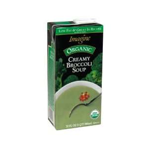 Imagine Foods Organic Creamy Broccoli Soup ( 12x32 OZ)