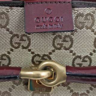 Gucci Brown Horsebit Clutch Bag  Authentic  