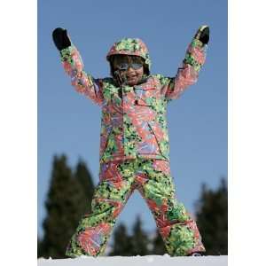 Burton 2009 Boys Minishred Jacket (Candy Camo Print) 2TC