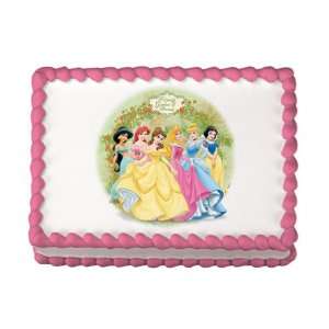   Cakes   Pretty as a Princess   1 Do It Yourself Edible Cake Art Image