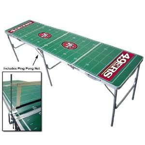   Francisco 49ers Tailgating, Camping & Pong Table