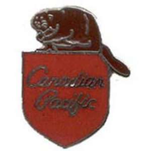  Canadian Pacific Railroad Pin Red 1 Arts, Crafts 