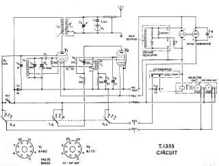 circuit diagram of the t 1133