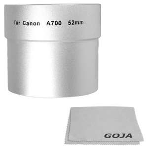  (52mm) Lens Adapter for Canon Powershot A710 A700 + One 