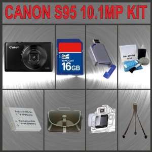  Canon PowerShot S95 Digital Camera + Huge Accessories 