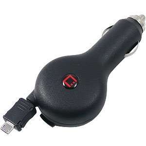  Retractable Car Charger for Pantech Breeze III P2030, Crossover 