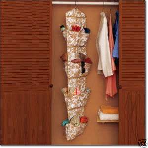 Home Essentials Closet Accessory Hanging Organizer  Tan  