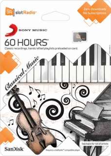   Masterworks Classical Music Card (60 Hours)  Players & Accessories