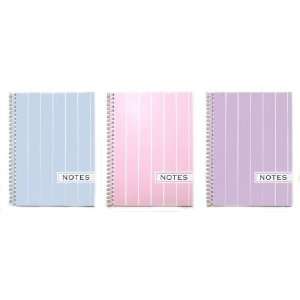  Carolina Pad Pearl Stripe Personal Notebooks, 7 x 5 Inches 