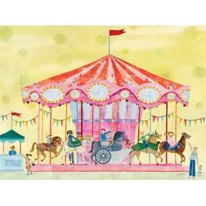  Carousel Canvas Reproduction Baby