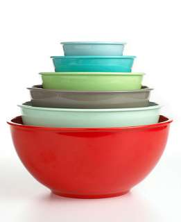 Martha Stewart Collection Mixing Bowls, Set of 6 Melamine   Kitchen 