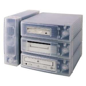   25 IDE to FireWire Enclosure for CD/DVD ROM/R/RW Drives Electronics