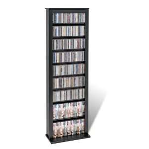  CD / DVD / VHS 391Stylish Multimedia Floor Storage Rack in 
