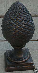 Concrete Fiberglass Latex Mold Garden Pineapple Statue  