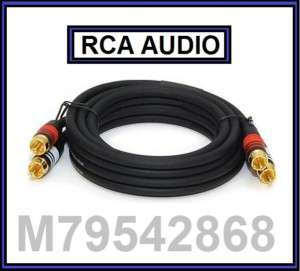 50 Foot Feet RCA Surround Sound Audio Cable Wire Cord  