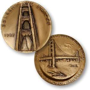  Golden Gate Bridge National Monument Coin 