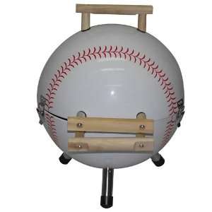  Keg a Que Portable Charcoal Baseball Grill Patio, Lawn & Garden