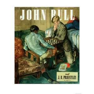  John Bull, Chess Board Games Magazine, UK, 1946 Premium 