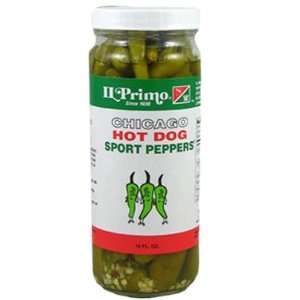 Il Primo Chicago Hot Dog Sport Peppers Grocery & Gourmet Food