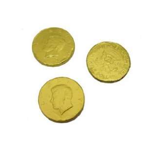 Chocolate Foil Coins   Gold Large   Kennedy 1.50 inches, 5 lb bag 