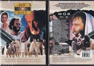 Visual Bible  The Gospel of Matthew (2 DVD Special Package Set Edition 