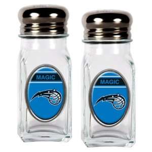  Sports NBA MAGIC Salt and Pepper Shaker Set with Crystal Coat/Clear 