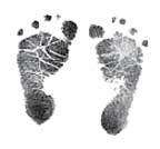 Huella de pie o mano de bebé Magic Footprint Especial  
