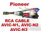 Pioneer AVIC D3 Power Harness, Pioneer Avic D3 RCA OUTPUT CABLE items 