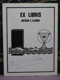 signatures, 2001 A Space Odyssey by Arthur C Clarke, Easton Press 