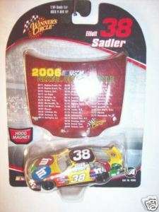 ELLIOTT SADLER #38 NASCAR 164 SCALE WINNERS CIRCLE  