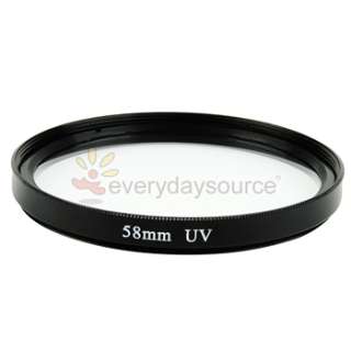 FILTER 58mm UV For Canon Sony Digital Camera SLR Lens  