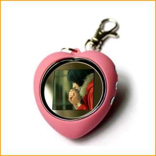   Heart shape LCD Digital Photo Picture Frame Keychain(#2358)  