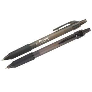  Fluent, Ballpoint Pen, Rtrctbl, Medium Pt, 1.0mm, Rubber 